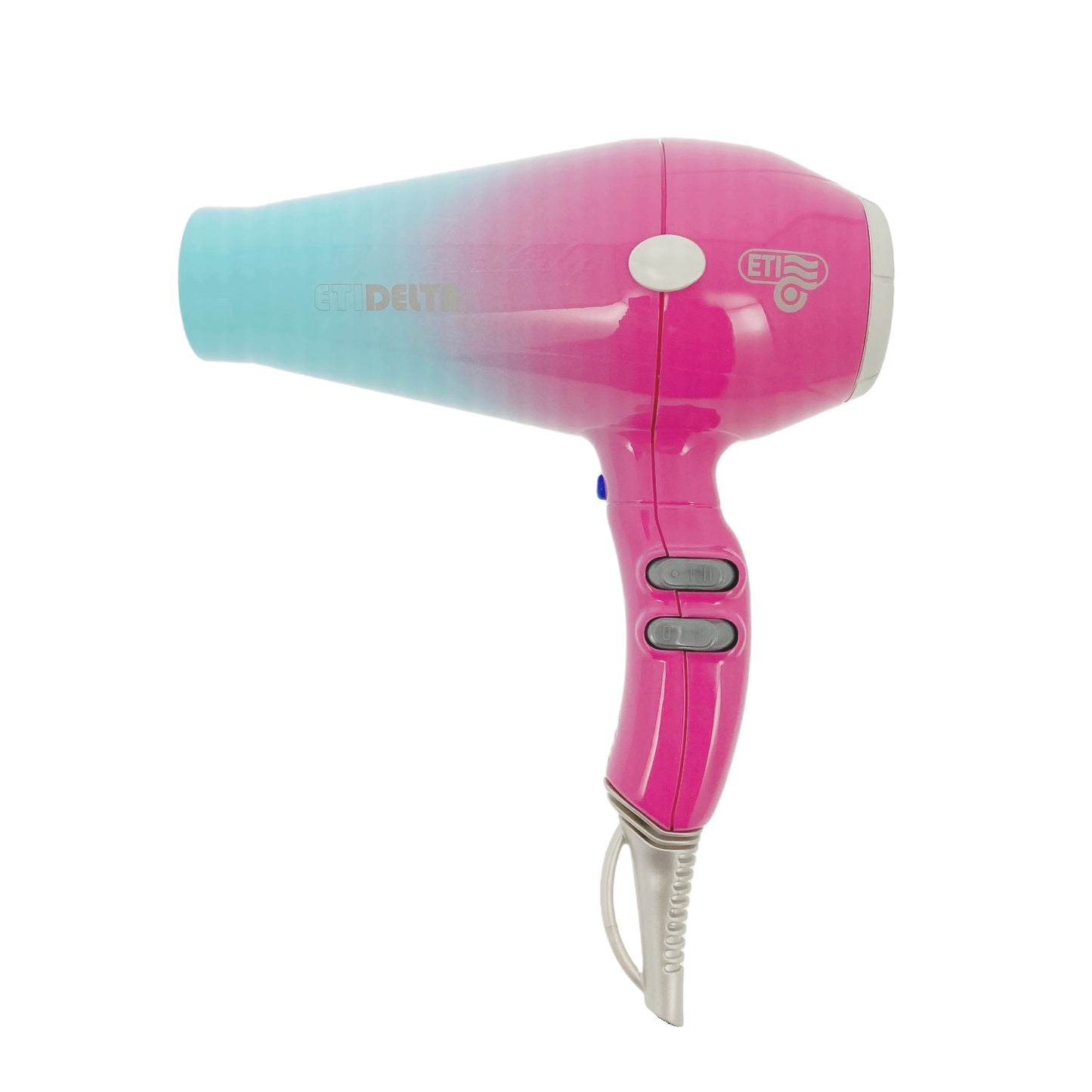 ETI Delta pink/blue hairdryer