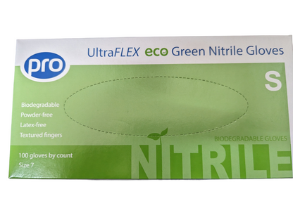 UltraFLEX eco green nitrile gloves