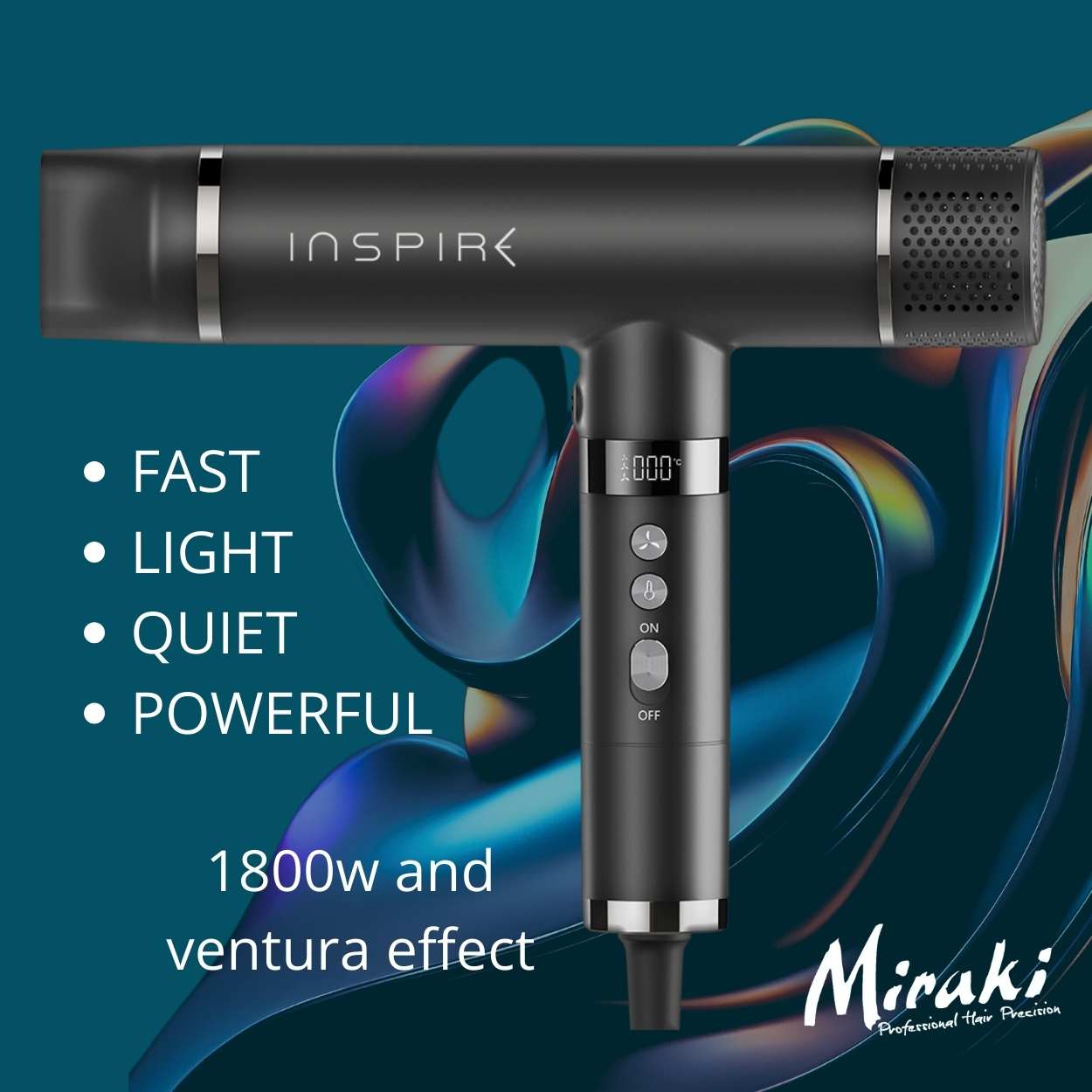 Miraki Pro Hair Precision Inspire Pro Hairdryer