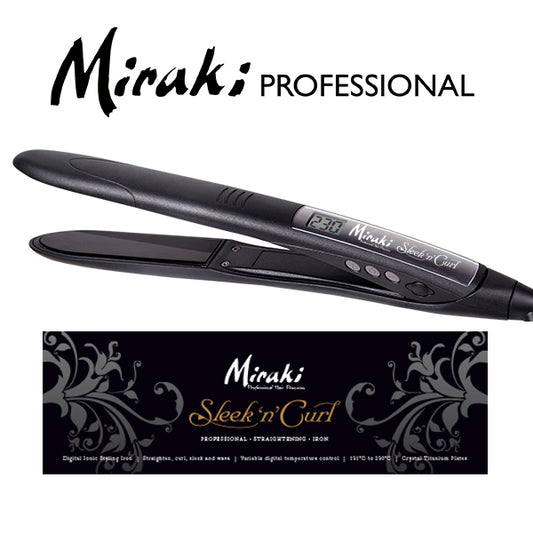 Miraki Sleek n Curl Straightners