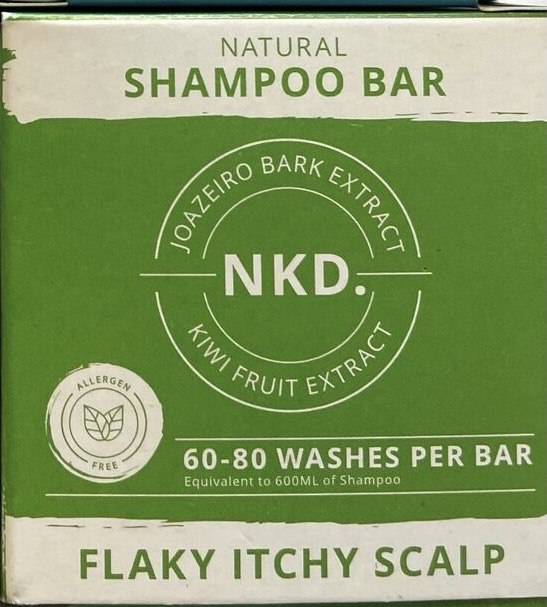 NKD Flaky Itchy Scalp Shampoo Bar