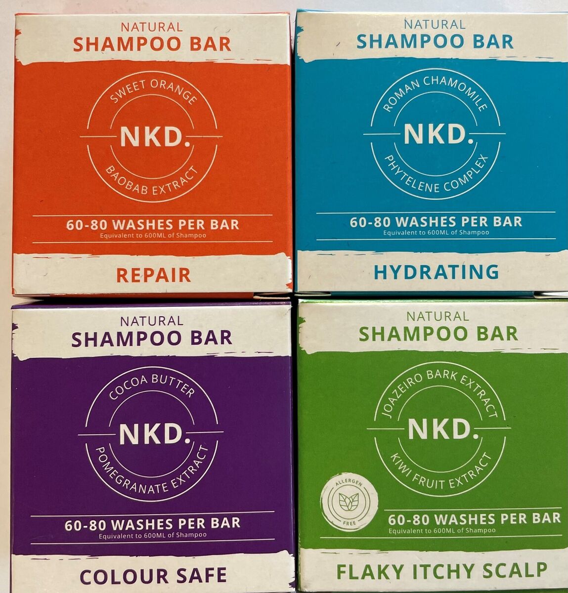 NKD Repair Shampoo Bar