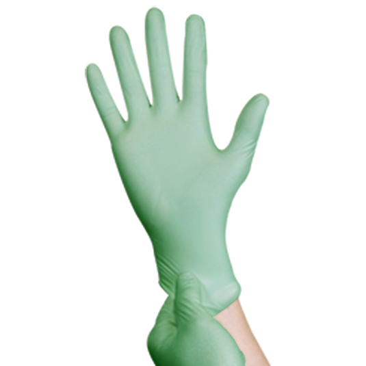 UltraFLEX eco green nitrile gloves