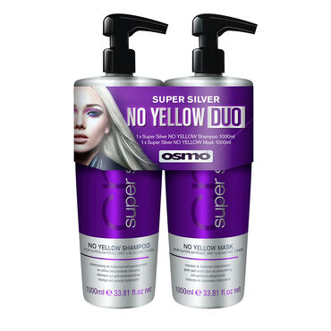 Osmo Deep Super Silver: No Yellow Shampoo & Mask DUO Hair